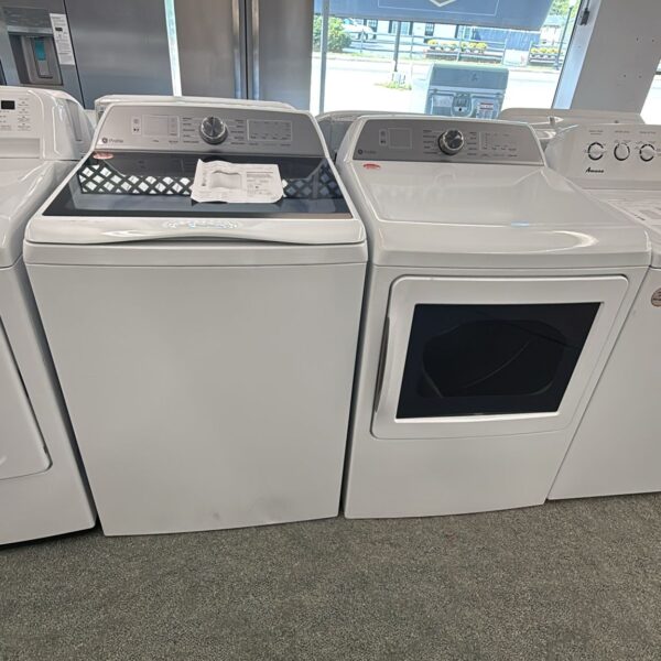 GE Profile Used Top-Load Washer With Electric Dryer - Highland springs