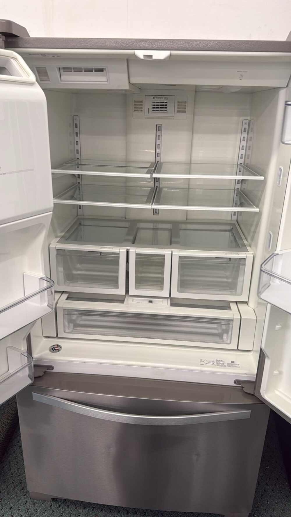 Whirlpool Used 36 Inch French Door Refrigerator with Fast Ice - Image 6