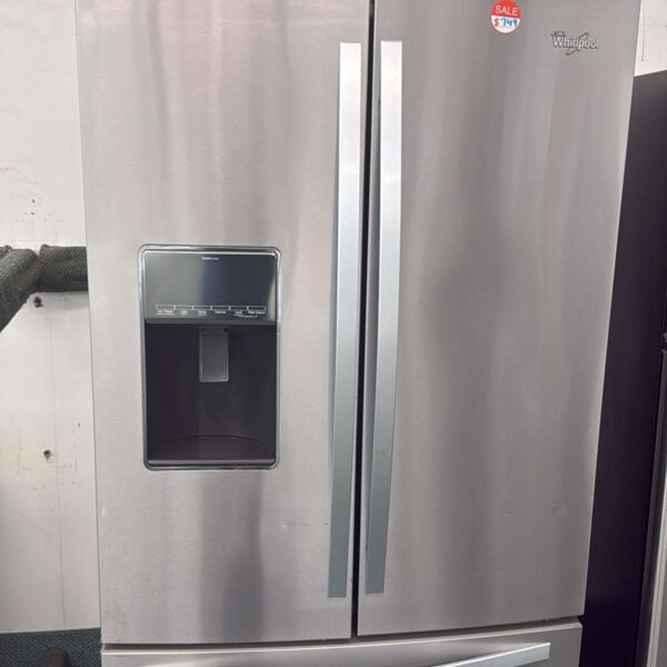Whirlpool Used 36 Inch French Door Refrigerator with Fast Ice - Image 7