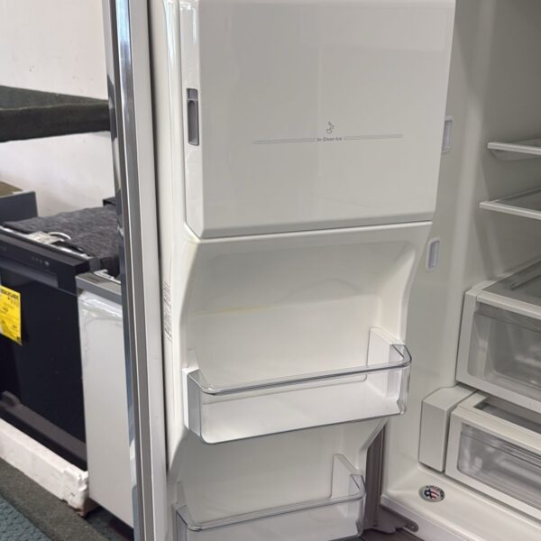 Whirlpool Used 36 Inch French Door Refrigerator with Fast Ice - Image 4