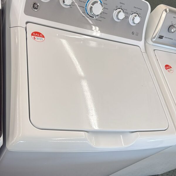 GE Used Top Load Washer with Electric Dreyer Set - Image 4