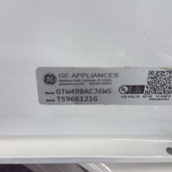 GE Used Top Load Washer with Electric Dreyer Set - Image 2