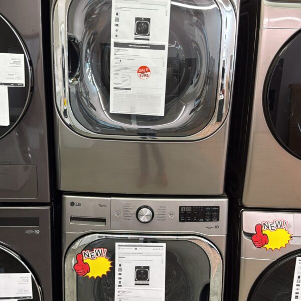 LG New Large XL Capacity Stackable Set - Highland springs