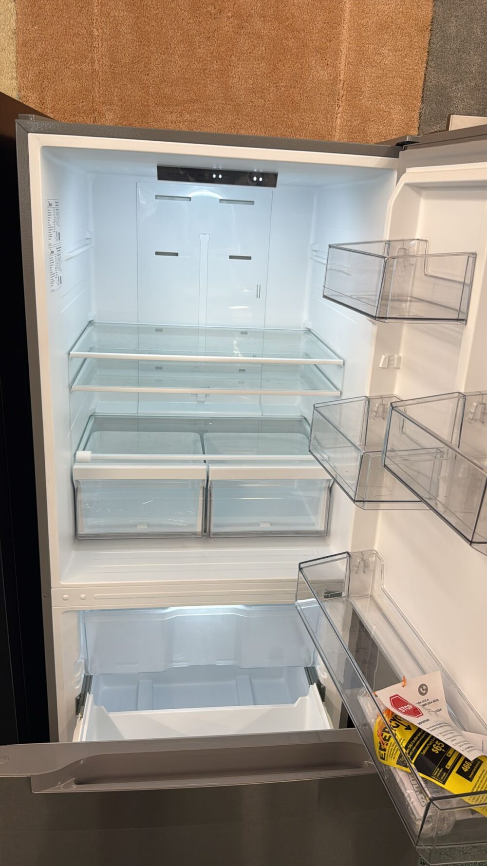 Midea Used 30 Inch Bottom Mount Refrigerator - Image 3
