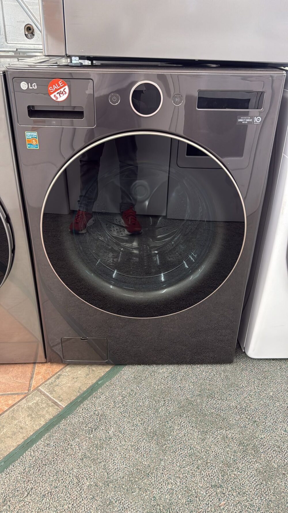 LG Used 27 Inch Front Load Smart Washer - Image 4
