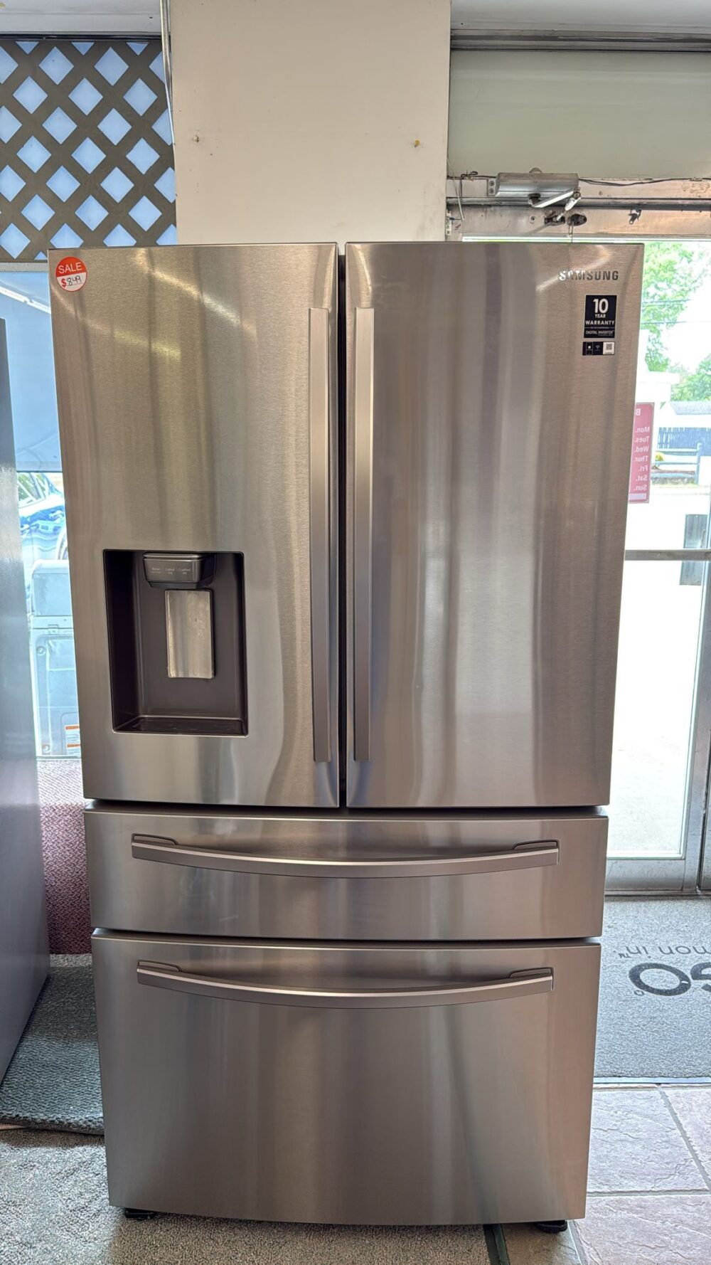 Samsung Used 36 Inch 4 Door Smart Refrigerator - Image 9