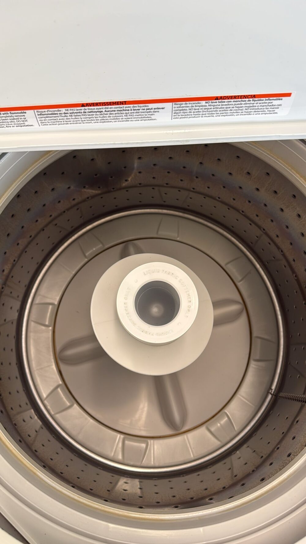GE Used top-load Washer with Stainless Steel Basket - Image 3