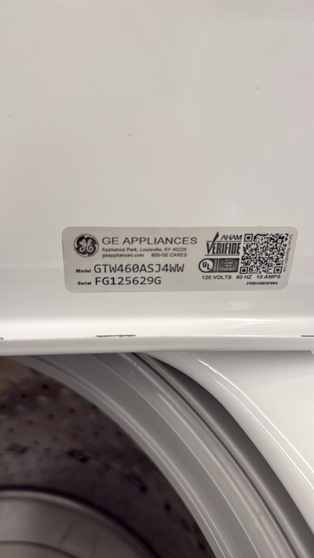 GE Used 27 Inch Top Load Washer with Dryer - Image 4