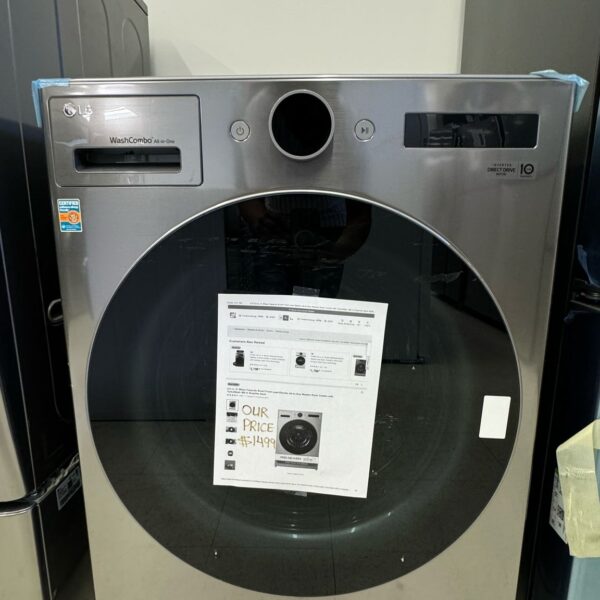 LG Used 27 Inch Smart Front Load Washer/ Dryer - Image 2