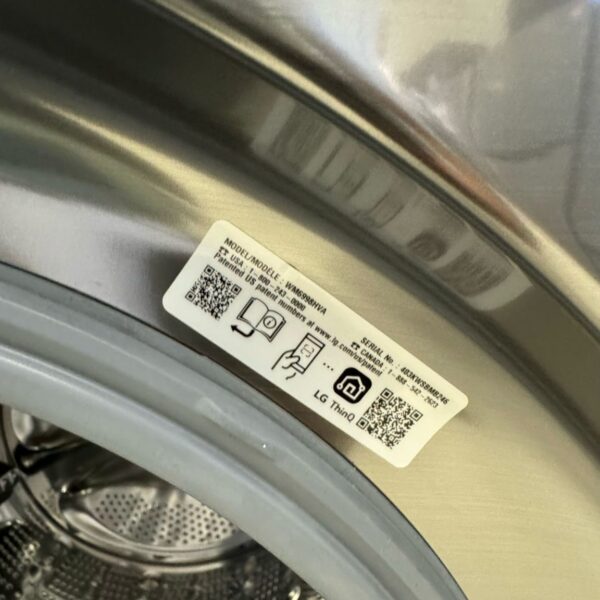 LG Used 27 Inch Smart Front Load Washer/ Dryer - Image 4