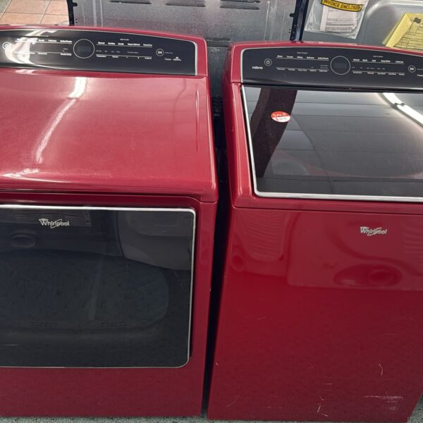 Whirlpool Used Washer and Dryer Set