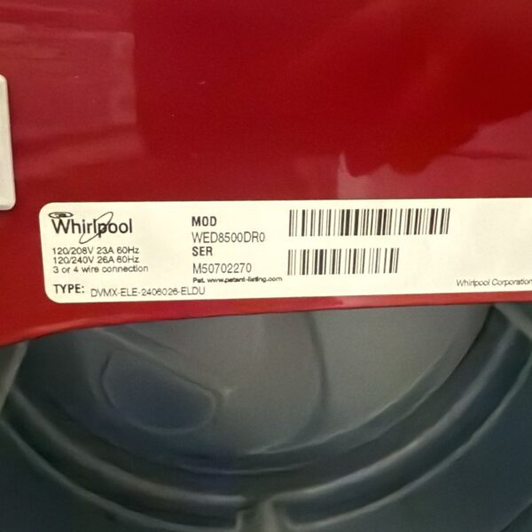 Whirlpool Used Washer and Dryer Set - Image 2