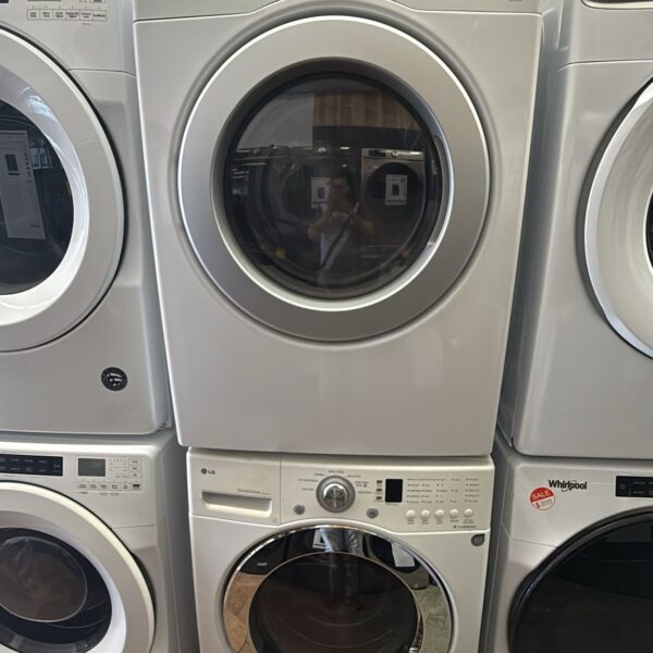 LG Used 27 Inch Front-Load Washer with Electric Dryer - Highland springs