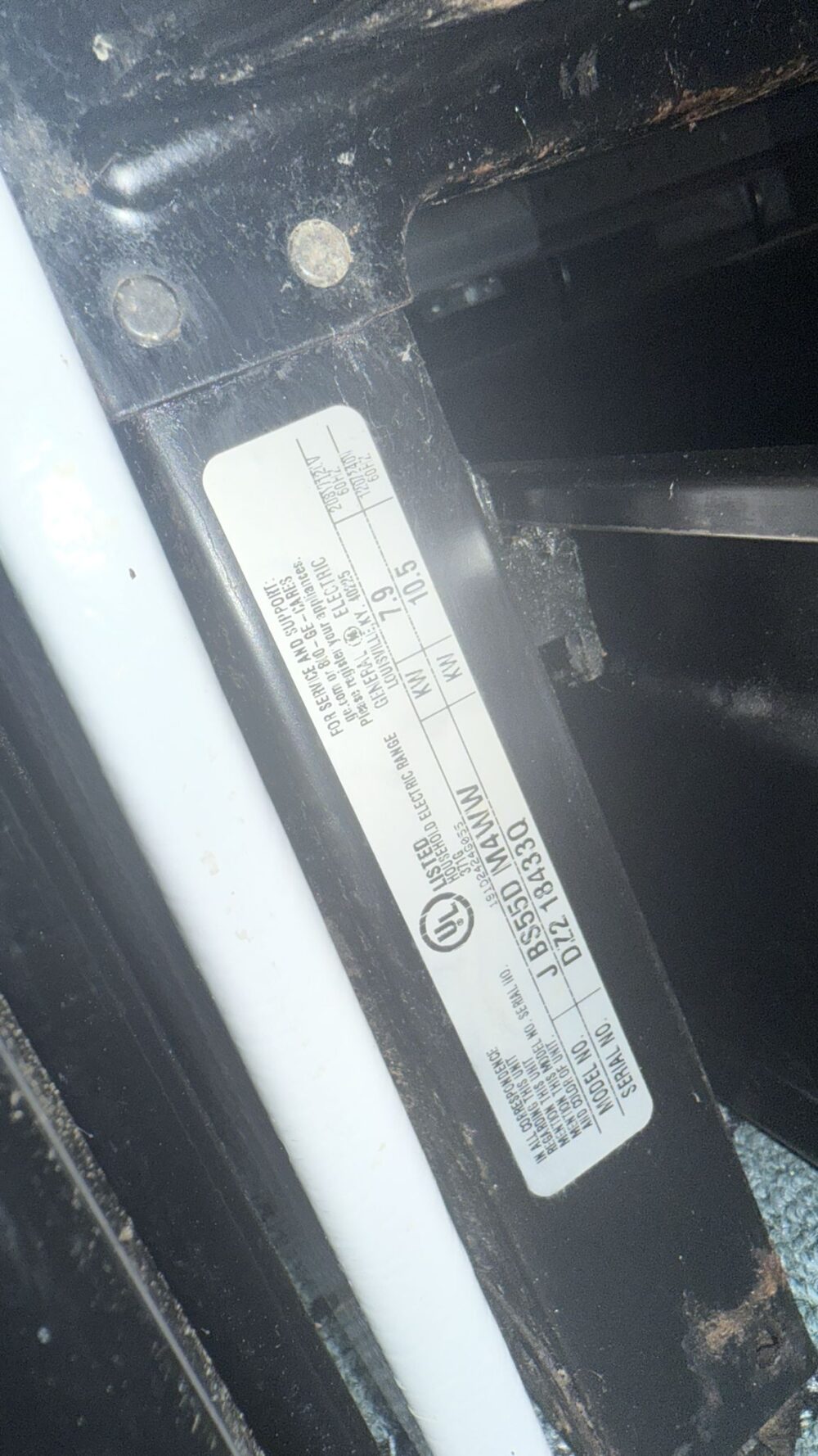 GE Used 30" Free-Standing Electric Range - Image 4