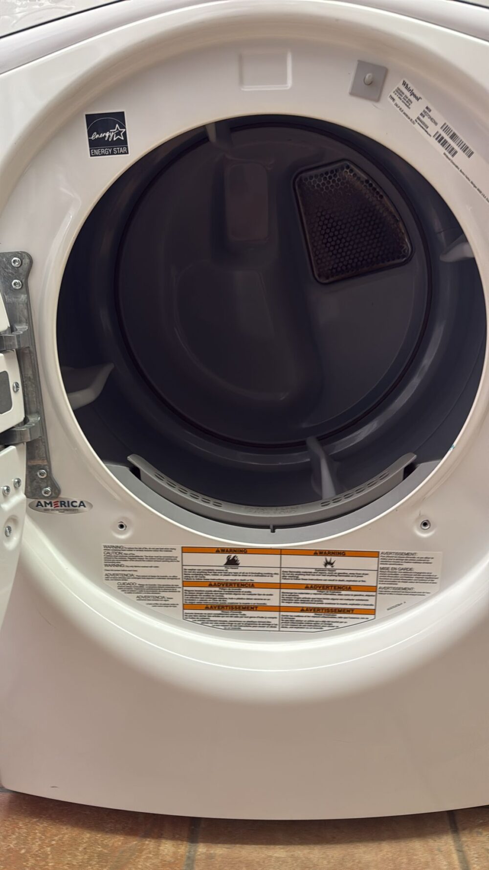 Whirlpool Duet Used 27 Inch 7.4 cu. ft. Electric Dryer - Image 3
