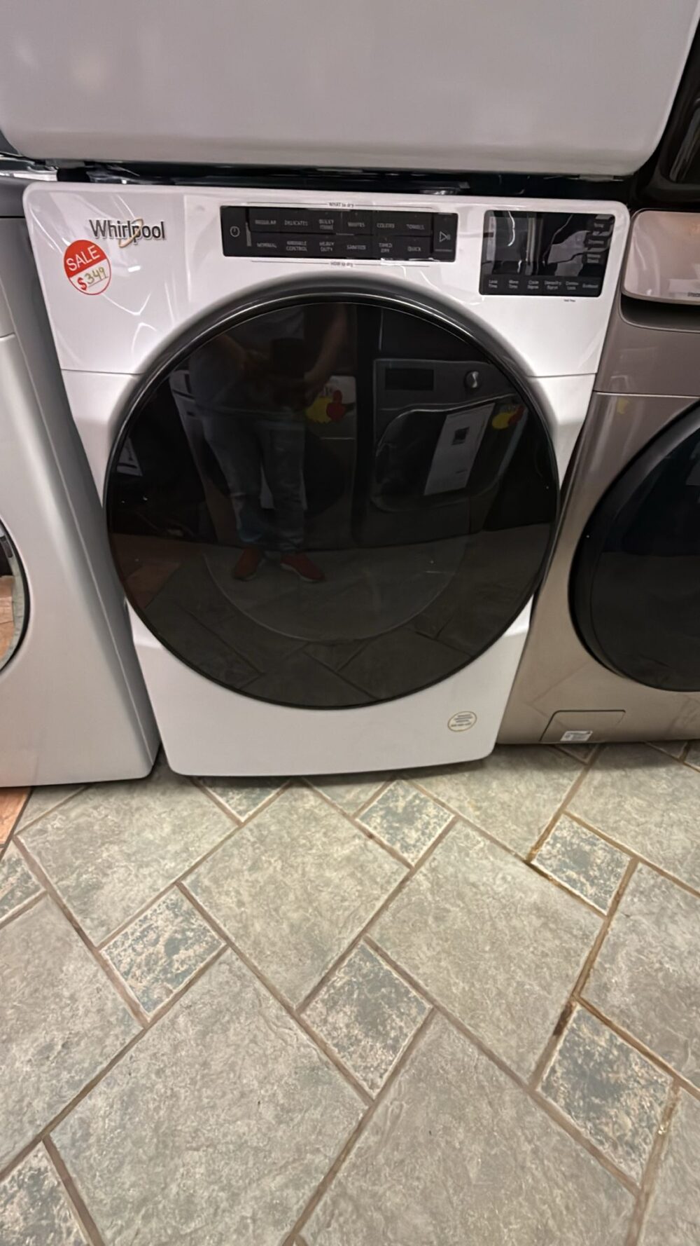 Whirlpool Used Electric Wrinkle Shield Dryer