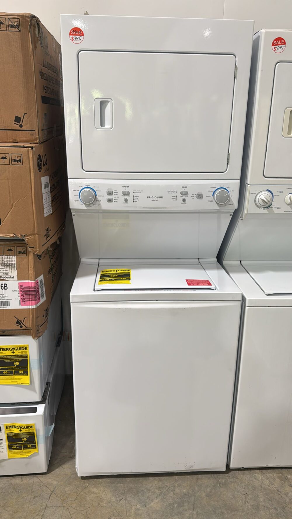 Frigidaire New Electric Washer & Dryer - Image 3
