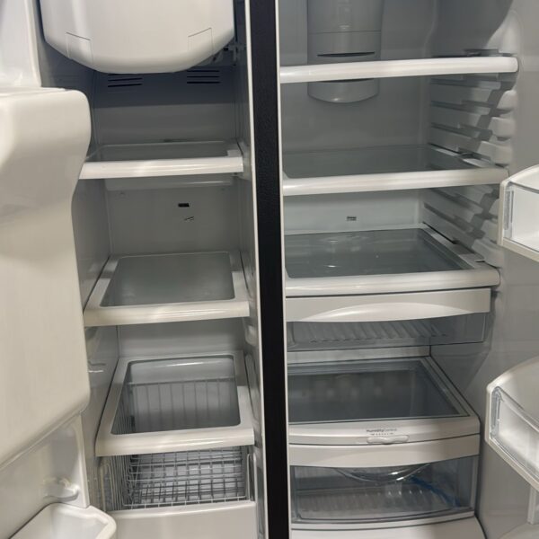 GE Used 25.3 Cu. Ft. Side-By-Side Refrigerator - Image 3
