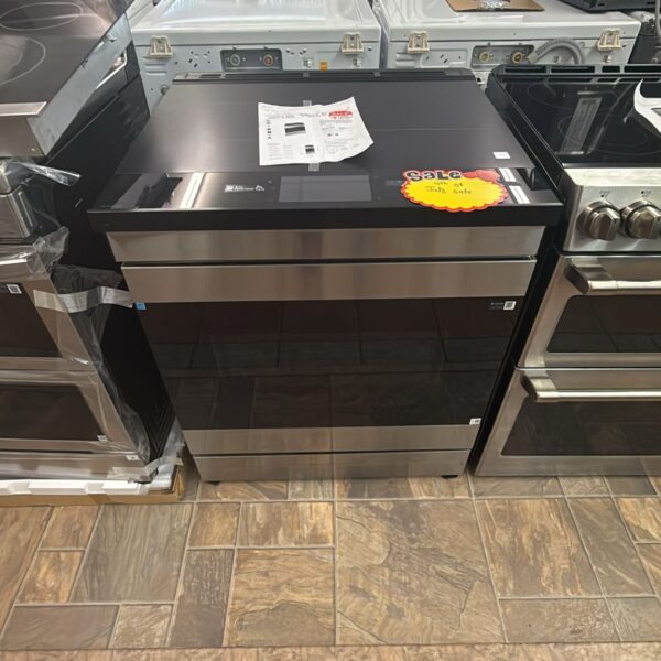 SAMSUNG NEW SLIDE IN ELECTRIC RANGE STAINLESS STEEL