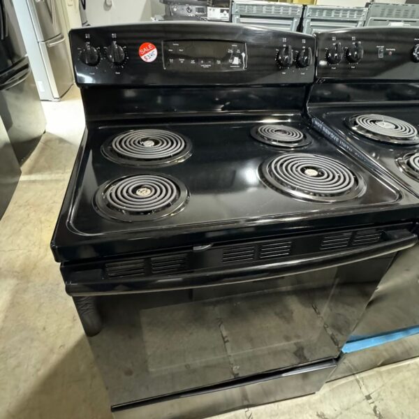 GE 30" Used 4 Coil Top Electric Stove With Warranty