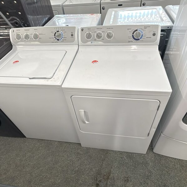 GE 27" Used Washer & Dryer Set With Warranty