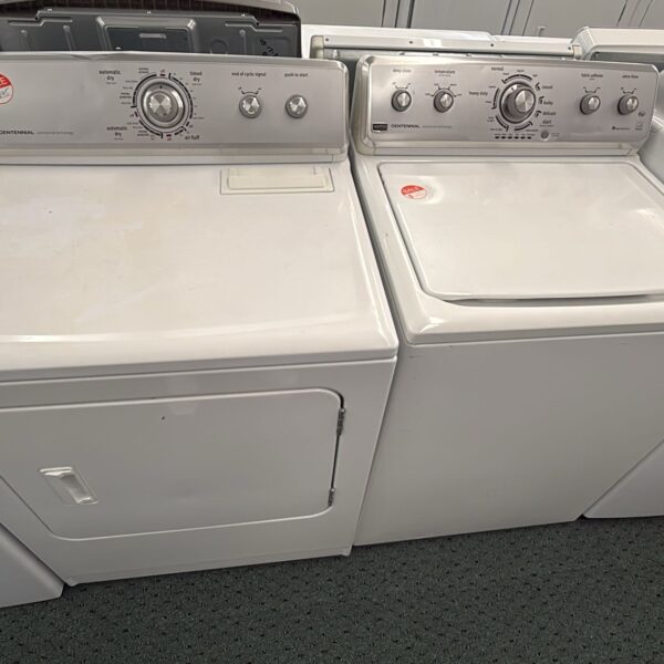 Maytag 27" Used Washer & Dryer With Warranty