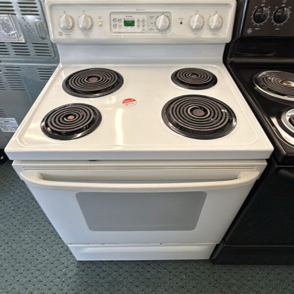 GE 30" Used 4 coil top Electric Stove With Warranty