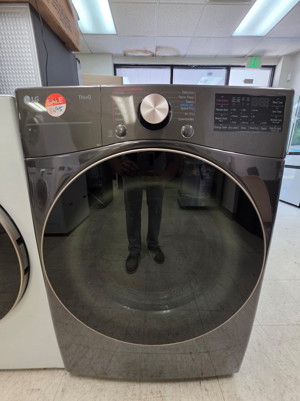 SAMSUNG NEW ELECTRIC DRYER WITH WARRANTY