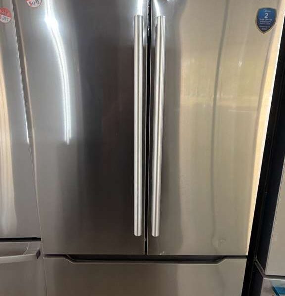 Midea MRQ2384AST 4-Door French Door Refrigerator Stainless Steel - Appliance World VA