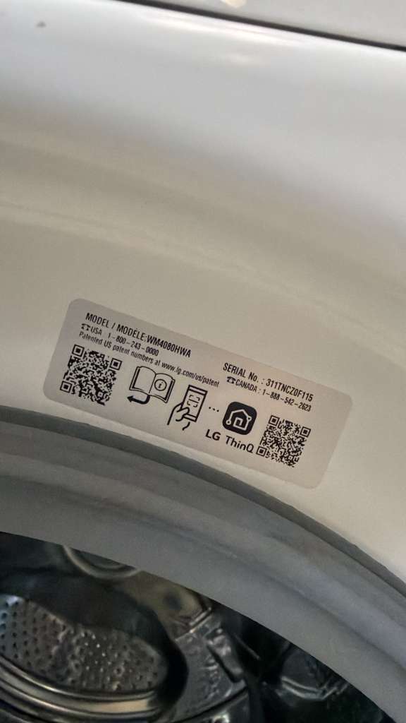 LG WM4080HWA 27″ 4.5 Cu. Ft. Smart Front Load Washer LG DLGX4001W 27″ 7.4 Cu. Ft. Smart Gas Dryer - Image 3