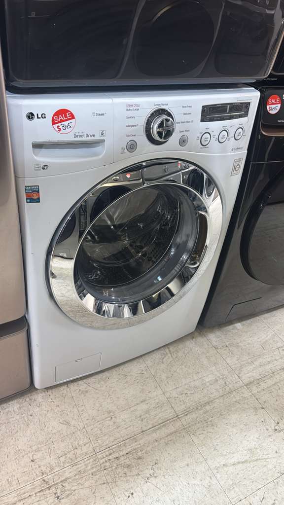 LG USED ELECTRIC 27" SMART FRONT LOAD WASHER
