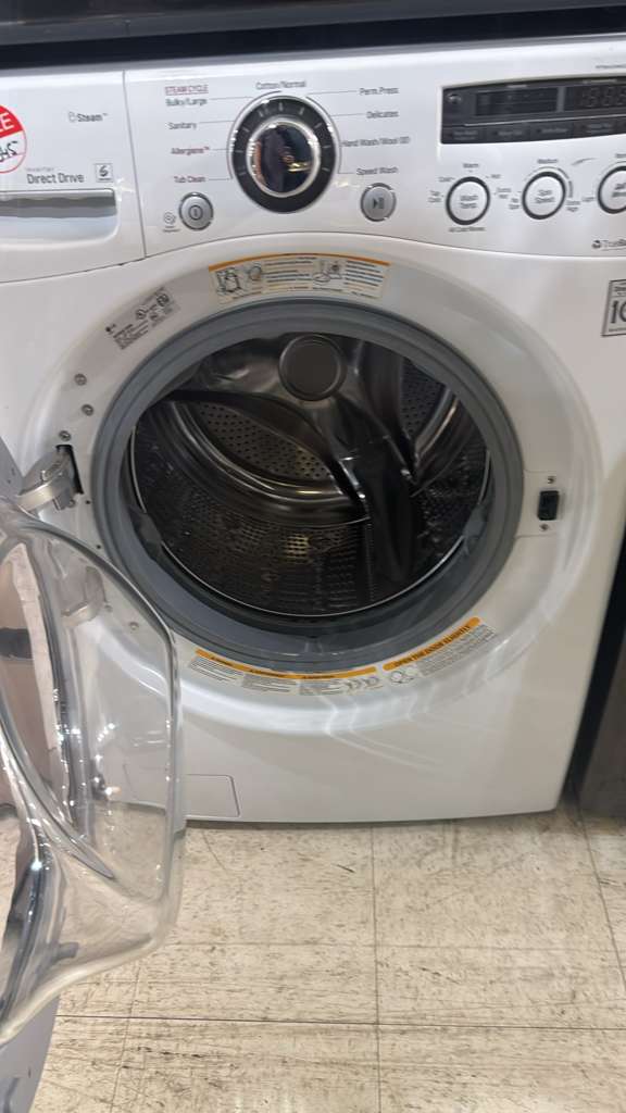 LG USED ELECTRIC 27" SMART FRONT LOAD WASHER - Image 2