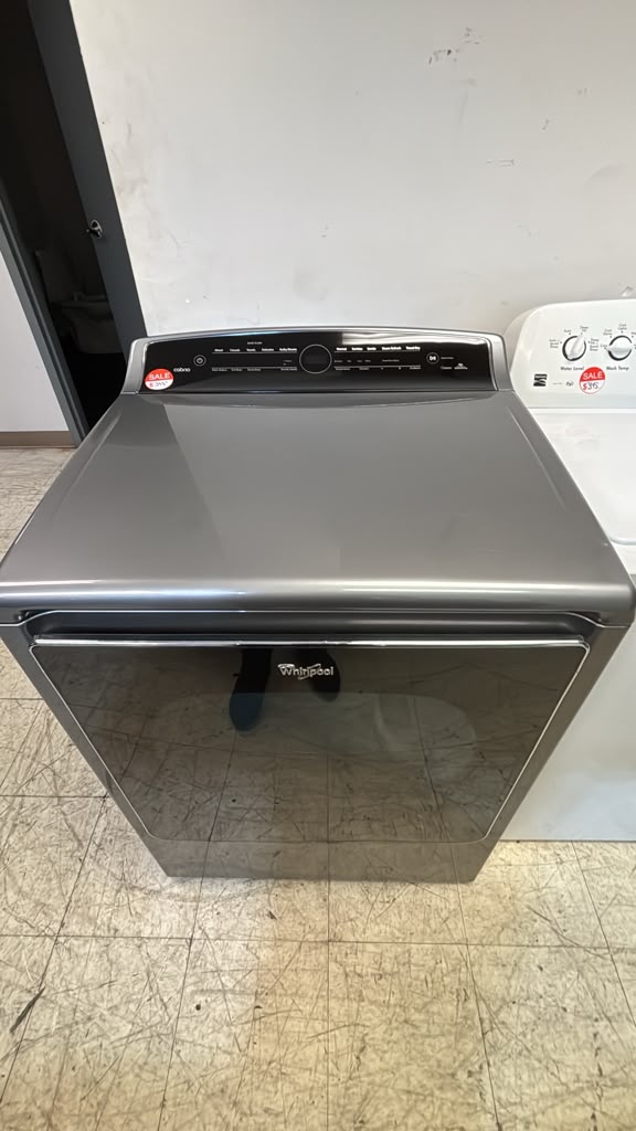 Whirlpool Used WED8500DC3 29″ 8.8 Cu. Ft. Smart Electric Dryer