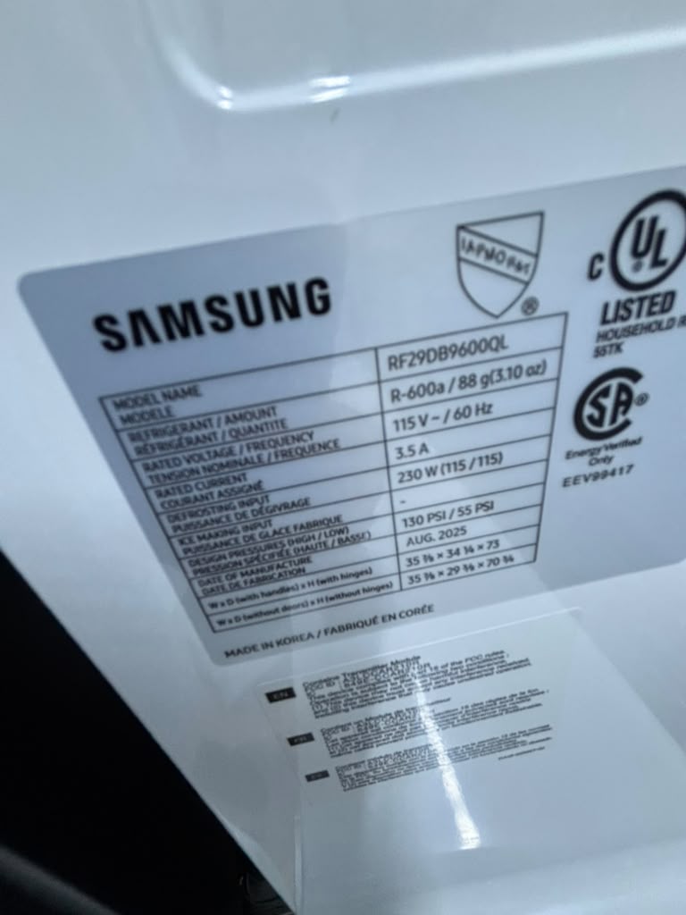 Samsung RF29DB9600QL 29 Cu. Ft. Bespoke 4-Door Flex Refrigerator - Image 3