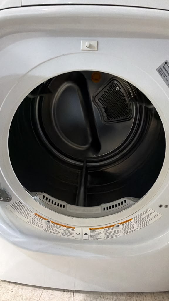 LG DLEX3001W 7.4 Cu. Ft. Ultra-Capacity Electric Steam Dryer - Image 2