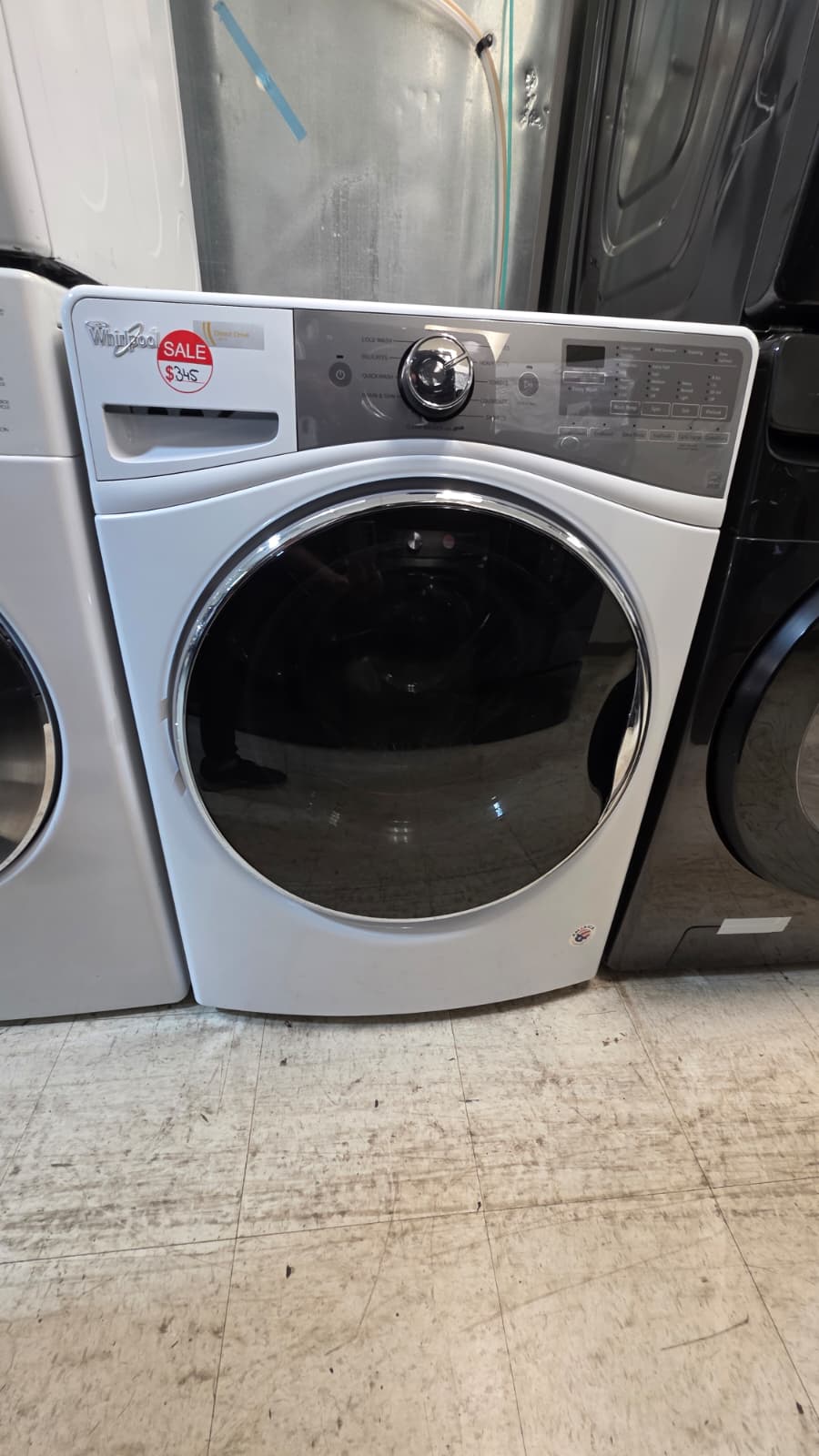 Whirlpool WFW90HEFW1 4.5 Cu. Ft. Front Load Washing Machine
