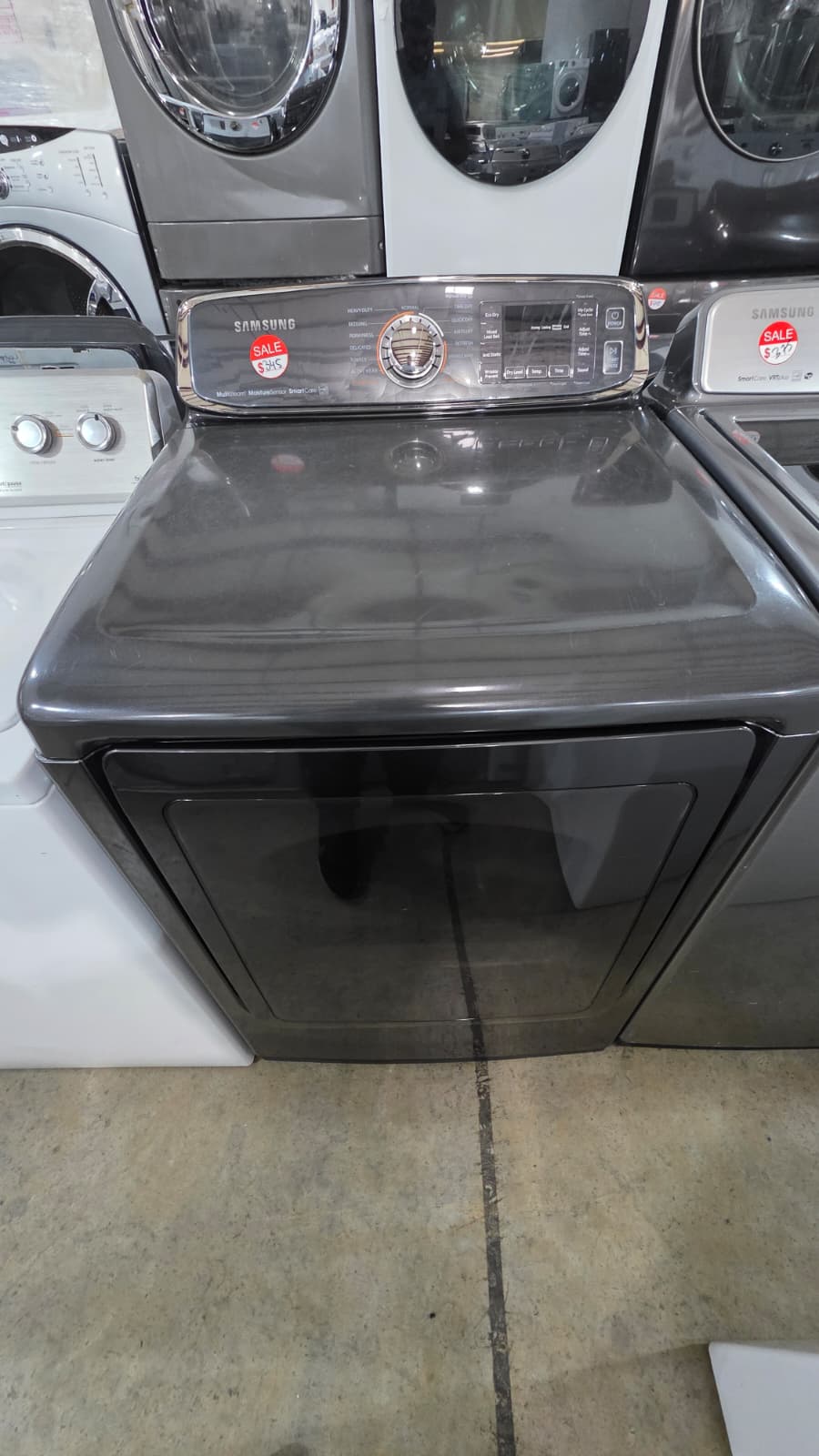Samsung DVE52M7750V/A3 7.4 Cu. Ft. Electric Dryer