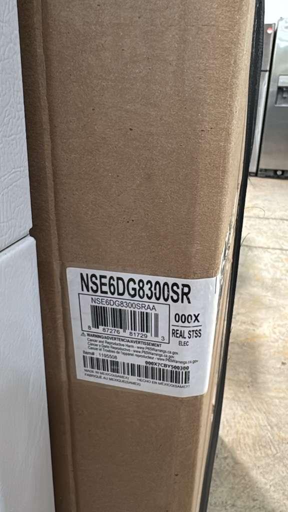 Samsung Box Packed NSE6DG8300SR 30″ 6.3 Cu. Ft. Bespoke Smart Slide-In Electric Range - Image 2