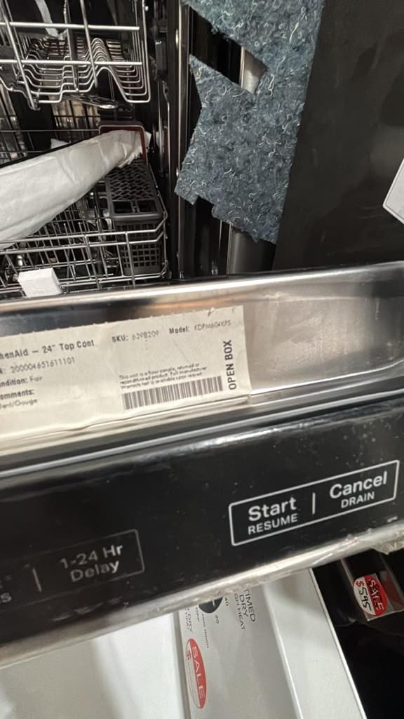 KitchenAid KDPM604KPS 24″ Built-In Dishwasher - Image 2