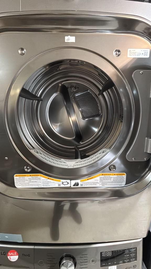 LG WM8980HVA & DLEX8980V 29″ Smart Front Load Washer & Electric Dryer Set - Image 2