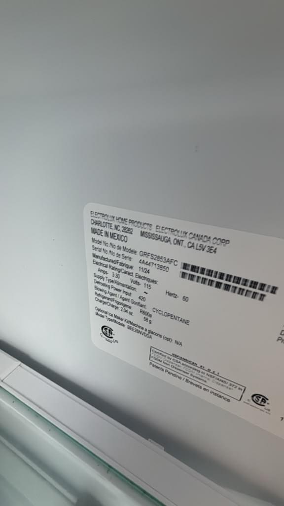 Frigidaire Gallery GRFS2853AFC 36″ 27.8 Cu. Ft. French Door Refrigerator - Image 2
