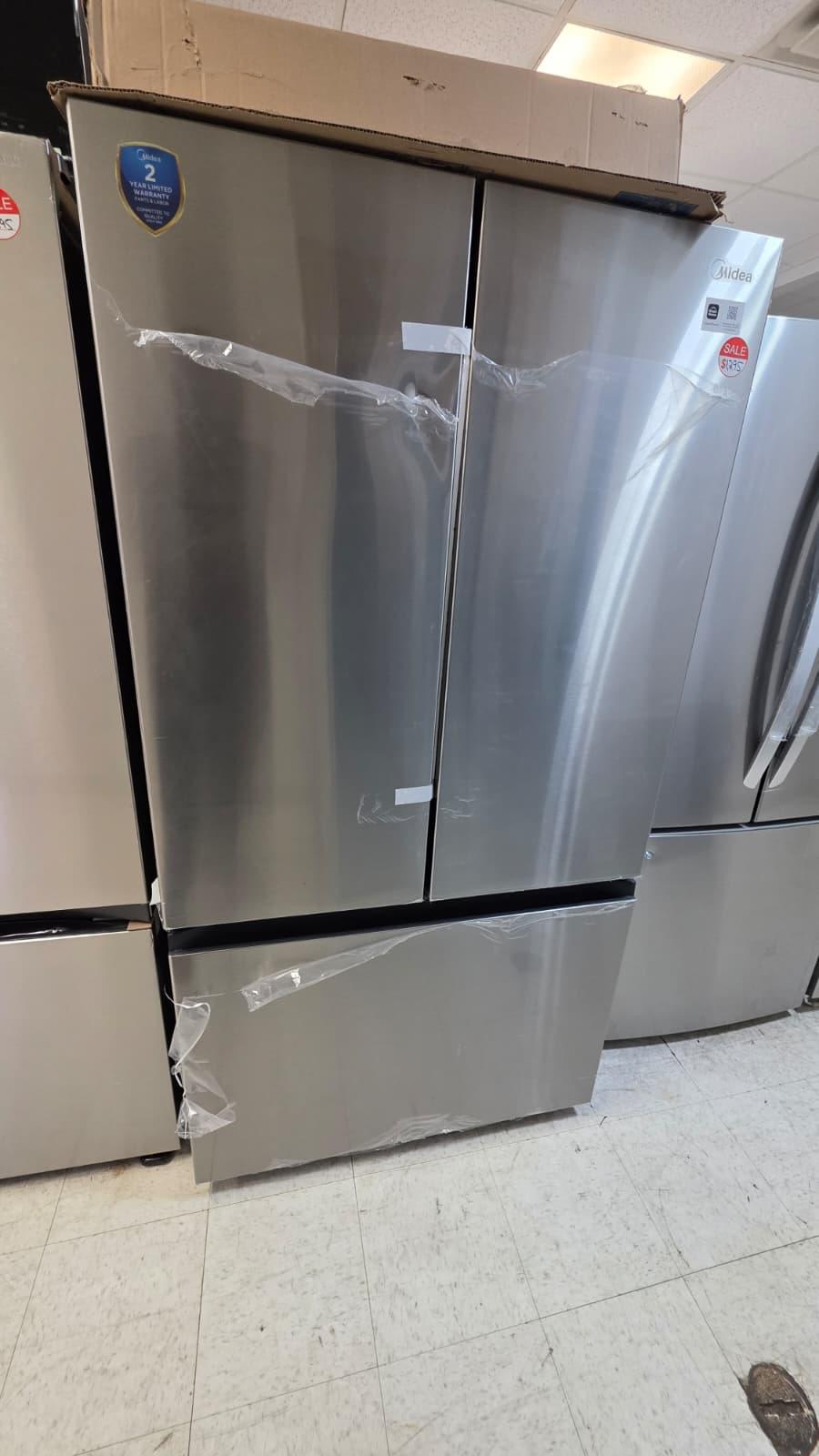Midea MRF27I6BST 36″ 26.5 Cu. Ft. Counter-Depth French Door Refrigerator