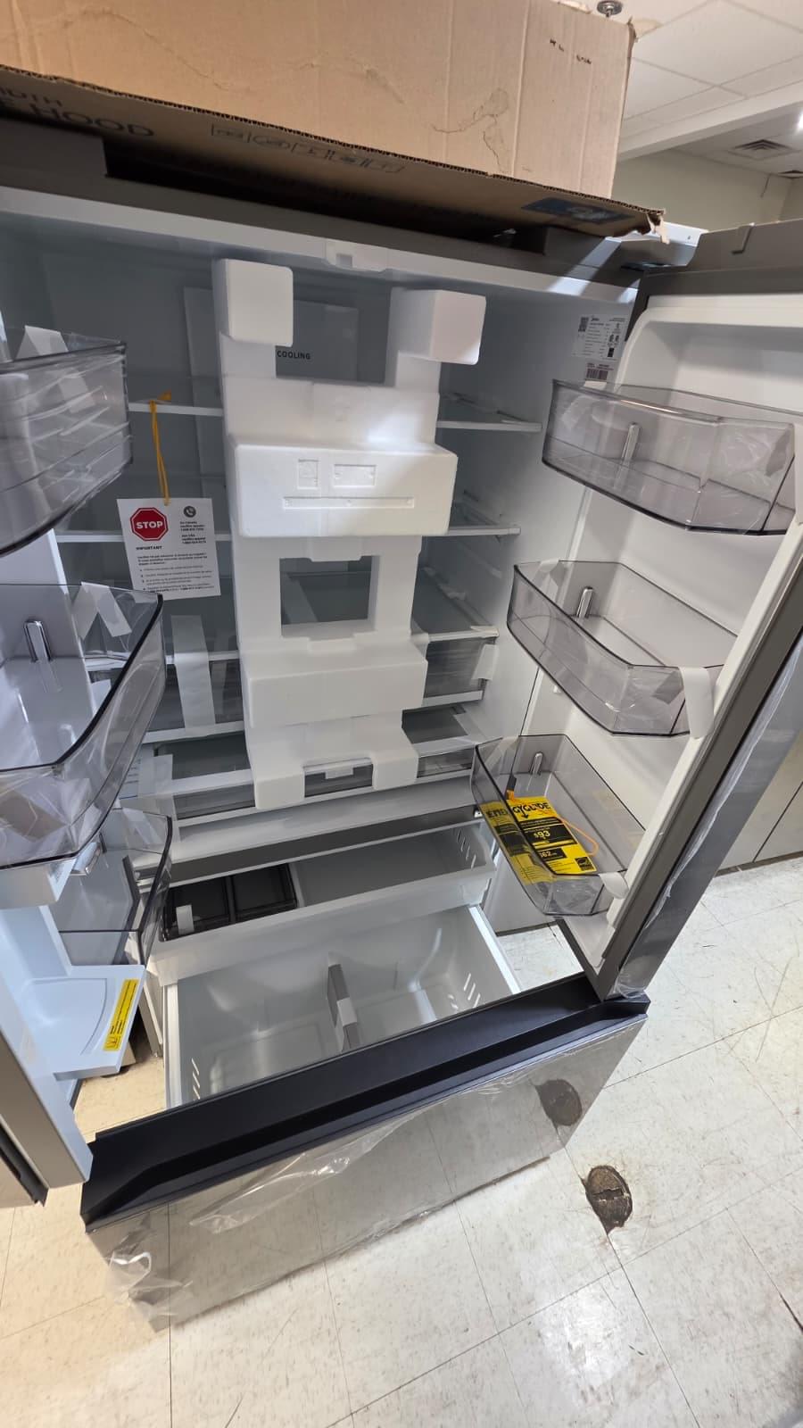 Midea MRF27I6BST 36″ 26.5 Cu. Ft. Counter-Depth French Door Refrigerator - Image 2