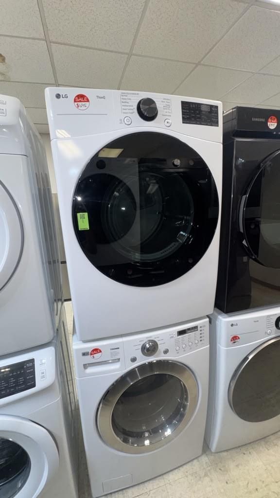 LG DLG3401W 27" 7.4 Cu. Ft. Ultra Large Capacity Gas Dryer