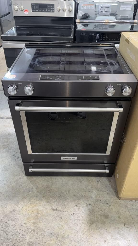 KitchenAid Used KSEB900E 30" 7.1 Cu. Ft. Slide-In Electric Range